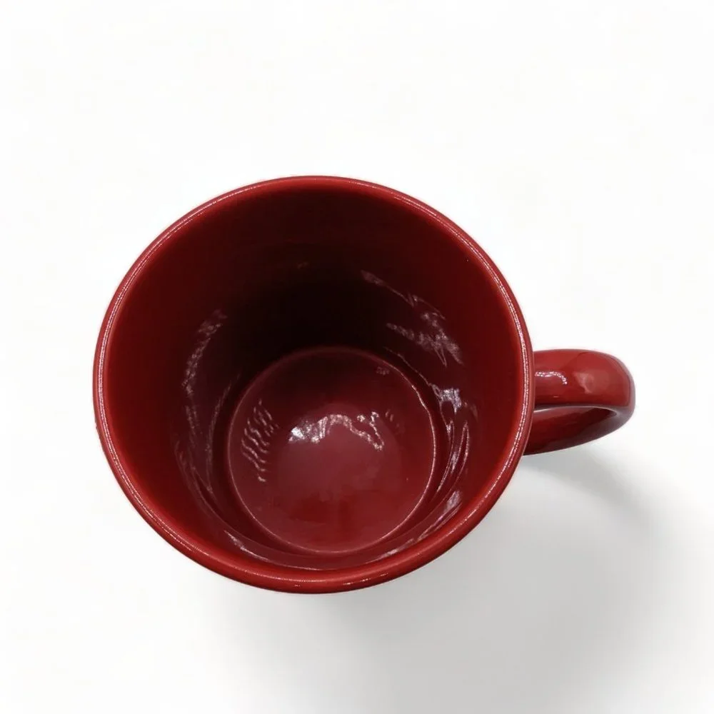 Disney Mickey Mouse Red Ceramic Jumbo Coffee Mug 4.5